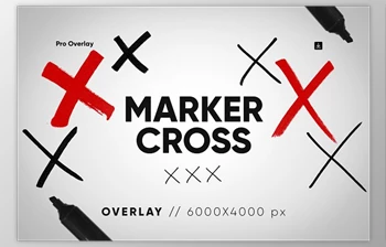 Download 25 Marker Cross <span class='badge badge-warning'>Overlay</span> HQ - 35807755