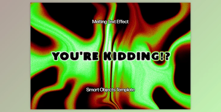 Download Blob Melting Text Effect - 92031683