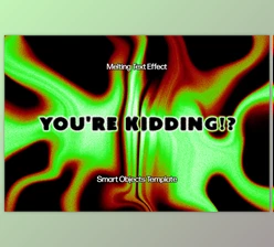 Download Blob Melting Text Effect - 92031683