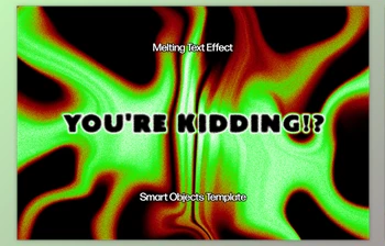 Download Blob Melting Text <span class='badge badge-warning'>Effect</span> - 92031683