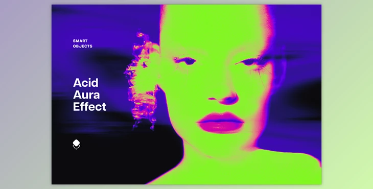Download Acid Aura Fluorescent Photo Effect - 92031646