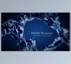 Download Water Splashes Cinematic Intro (Videohive 50715112) - AE Project