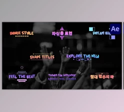 Download Gradient Shape Titles for After Effects (Videohive 50726351) - AE Project