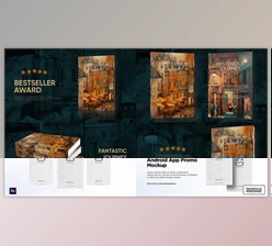 Download Book Promo Kit mockup (Videohive 50676551) - AE Project