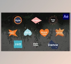 Download Plate Titles for After Effects (Videohive 50726413) - AE Project