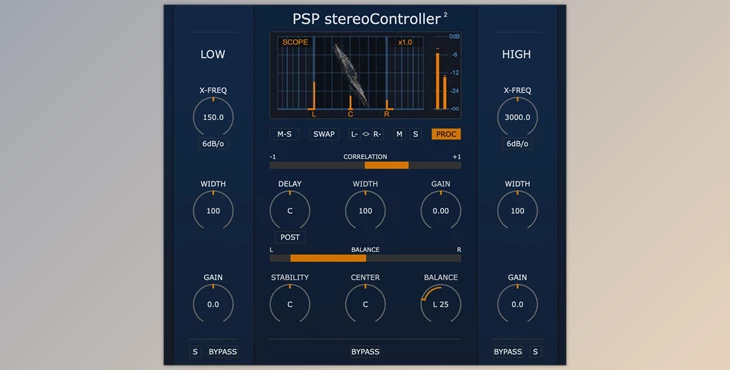 Download PSPaudioware PSP stereoController2 v2.0.1