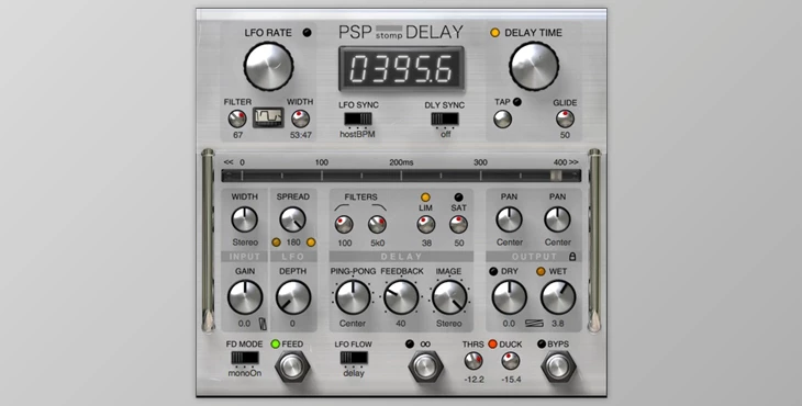 Download PSPaudioware PSP stompDelay v1.1.3