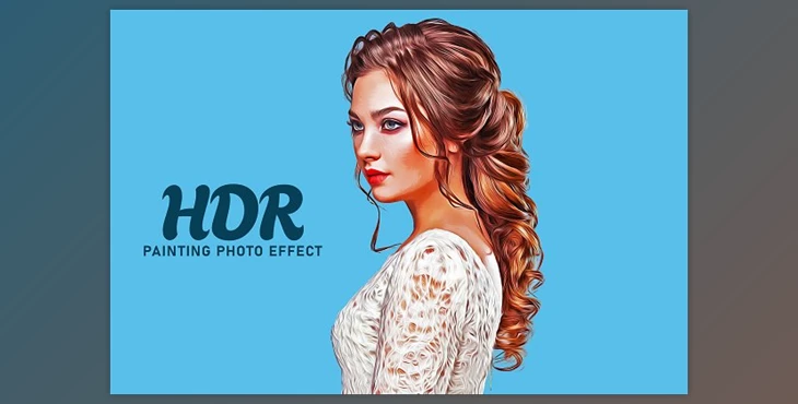 Download HDR Painting Photo Effect - 92061704