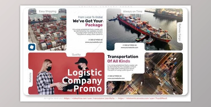 Download Logistic Company Promo (Videohive 50809727) - AE Project