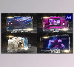 Download High Tech Slides | After Effects (Videohive 50804493) - AE Project