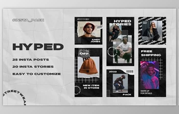 Download Hyped - Streetwear <span class='badge badge-warning'>Instagram</span> Posts & <span class='badge badge-warning'>Stories</span> <span class='badge badge-warning'>Pack</span> (<span class='badge badge-warning'>Videohive</span> 37262284) - AE <span class='badge badge-warning'>Project</span>
