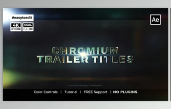 Download <span class='badge badge-warning'>Chromium</span> Trailer Titles (Videohive 50730033) - AE Project