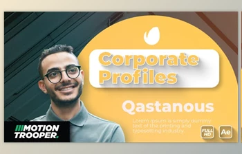 Download <span class='badge badge-warning'>Rounded</span> Corporate Profile (Videohive 50822925) - AE Project