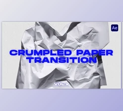 Download Crumpled Paper Transitions VOL.2. | After Effects (Videohive 50731757) - AE Project