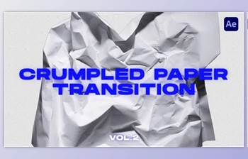 Download Crumpled Paper Transitions VOL.2. | <span class='badge badge-warning'>After</span> <span class='badge badge-warning'>Effects</span> (Videohive 50731757) - AE Project