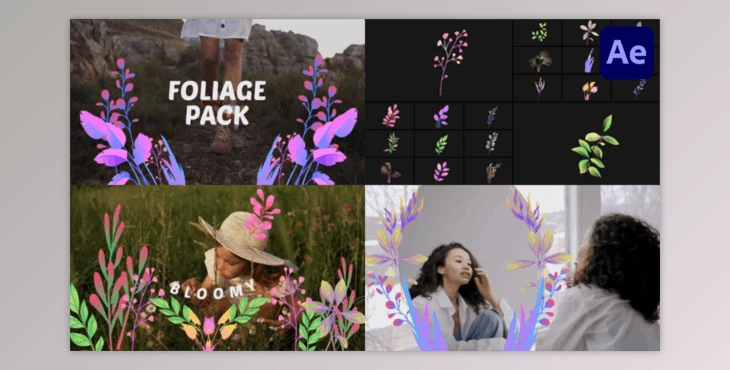 Download Foliage Pack for After Effects (Videohive 50786664) - AE Project