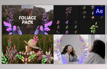 Download Foliage <span class='badge badge-warning'>Pack</span> for After Effects (Videohive 50786664) - AE Project