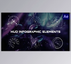 Download HUD Infographic Elements for After Effects (Videohive 50786428) - AE Project