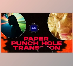 Download Paper Punch Hole Transitions | After Effects (Videohive 50824641) - AE Project