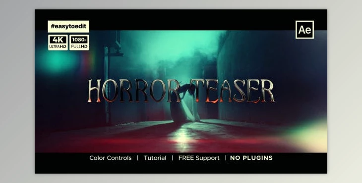 Download Horror Teaser (Videohive 50827137) - AE Project