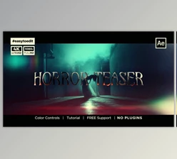 Download Horror Teaser (Videohive 50827137) - AE Project