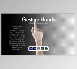 Download Gestures Hands (Videohive 50810030) - AE Project