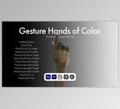 Download Gestures Hands of Color (Videohive 50810049) - AE Project