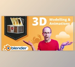 Download 3D Modelling & Animations in Blender for Absolute Beginners