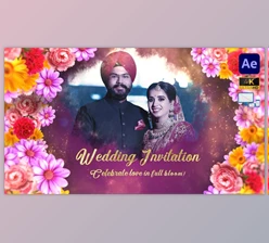 Download Indian Wedding Invitation Floral Slideshow (Videohive 50825965) - AE Project