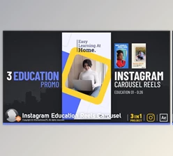 Download Instagram Education Reels Carousel (Videohive 50685491) - AE Project