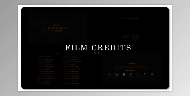 Download Film Credits V2 (Videohive 50759050) - AE Project