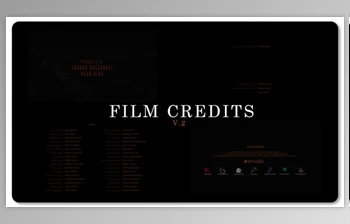 Download Film Credits <span class='badge badge-warning'>V2</span> (Videohive 50759050) - AE Project