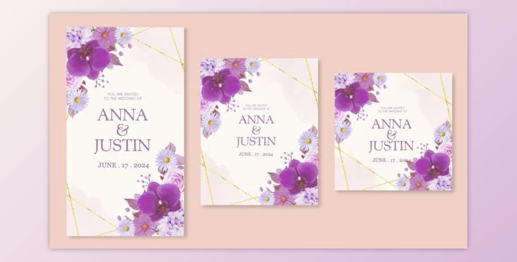 Download Wedding Invitation Intro (Videohive 50725622) - AE Project
