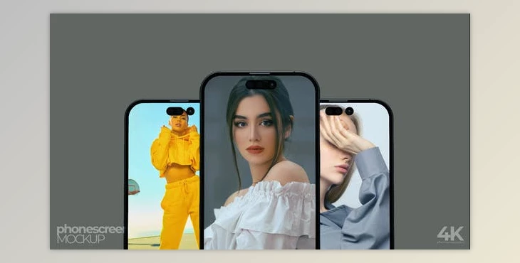 Download Phone Screen Mockup (Videohive 50873263) - AE Project