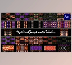 Download Nightclub Backgrounds Collection for After Effects (Videohive 50853637) - AE Project