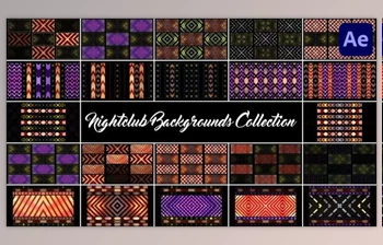 Download Nightclub Backgrounds <span class='badge badge-warning'>Collection</span> for After Effects (Videohive 50853637) - AE Project
