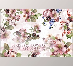 Download Berries & Flowers 21 BOUQUETS