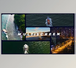 Download Rhythmic Multiscreen Opener | Split Screen Slideshow (Videohive 50826327) - AE Project