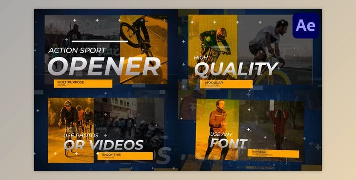Download Action Sport Opener | After Effects (Videohive 50690348) - AE Project