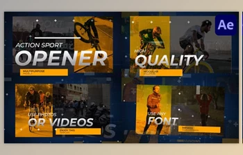 Download Action Sport Opener | <span class='badge badge-warning'>After</span> <span class='badge badge-warning'>Effects</span> (Videohive 50690348) - AE Project