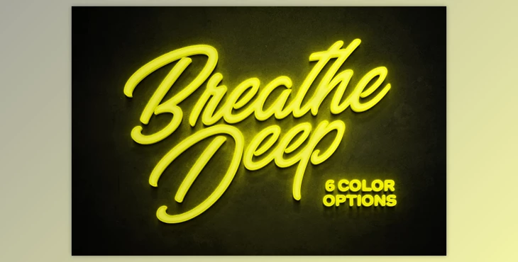 Download Neon Sign Wall Mockups - 92055149