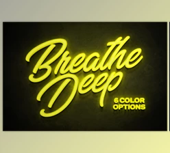 Download Neon Sign Wall Mockups - 92055149