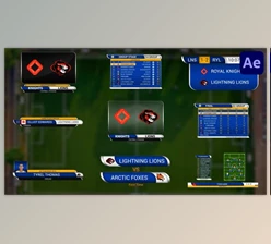Download Soccer Lower Thirds | After Effects (Videohive 50853763) - AE Project