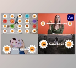 Download Chamomile Flower Emoji for After Effects (Videohive 50914507) - AE Project