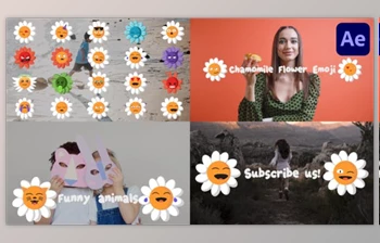 Download Chamomile Flower Emoji for <span class='badge badge-warning'>After</span> <span class='badge badge-warning'>Effects</span> (Videohive 50914507) - AE Project