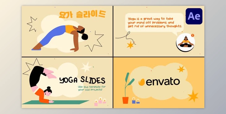 Download Yoga Explainer Scenes for After Effects (Videohive 50604489) - AE Project
