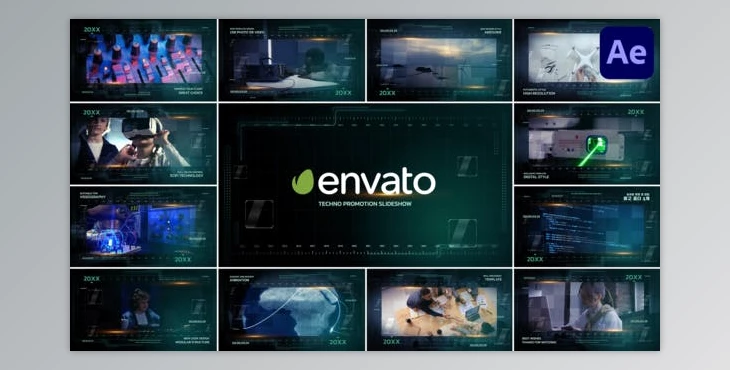 Download Techno Promotion Slideshow for After Effects (Videohive 50823312) - AE Project
