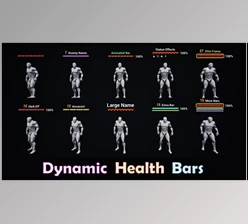Download Unreal Engine - Dynamic Health Bars v4.20