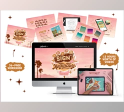 Download Aurelie Maron – Retro Sign Masterclass for Procreate