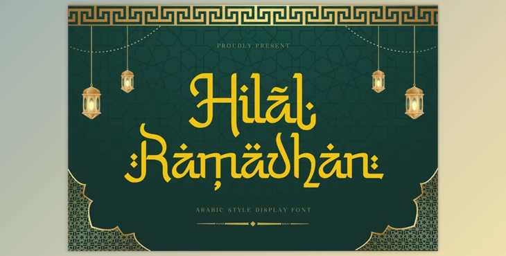 Download Hilal Ramadhan Font